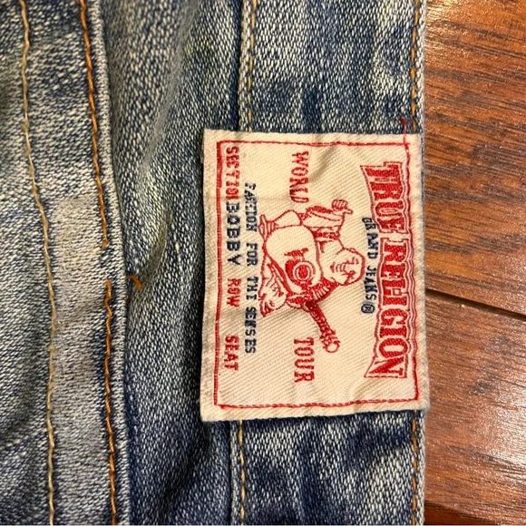 True Religion Y2K Sun Kamasutra Bobby bootcut jeans 25 - Picture 3 of 9